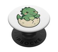 Simpatico design a sorpresa a forma di uovo di dinosauro PopSockets PopGrip Adesivo