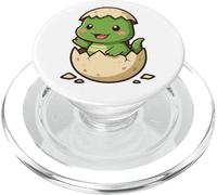 Simpatico design a sorpresa a forma di uovo di dinosauro PopSockets PopGrip per MagSafe