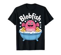 Simpatico Design Blobfish Bath Time con paperelle in Gomma Maglietta