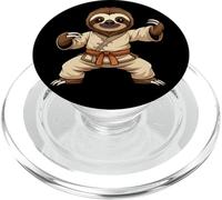 Simpatico design con bradipo, arti marziali, kung fu PopSockets PopGrip per MagSafe