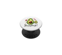 Simpatico design con coppia di avocado che mi completi PopSockets PopGrip Adesivo