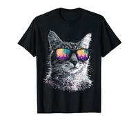 Simpatico Design con Gatto Soriano Maglietta
