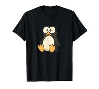 Simpatico design goffo a forma di pinguino Maglietta
