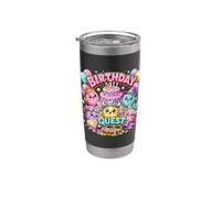 Simpatico design grafico per feste di compleanno Bicchiere termico in acciaio inox doppia parete