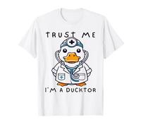 Simpatico Design umoristico Medico Ducktor Maglietta