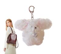 Simpatico di peluche - adorabile ciondolo a forma di cane, fascino di animale perle morbido | Clip per zaino per accessori di moda Clainari per auto, accessorio per sacchetti di giocattolo di p