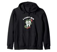 Simpatico Dinosauro I Lost My First Dooth Fairy Felpa con Cappuccio