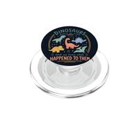 Simpatico dinosauro matematica scherzo Nerd umorismo per i fan della scienza PopSockets PopGrip per MagSafe