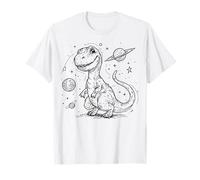 Simpatico Dinosauro T-Rex Space Explorer Cosmic Dino Adventure Maglietta