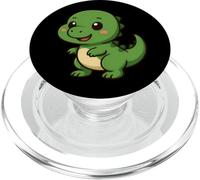Simpatico disegno di dinosauro Kawaii del fumetto del PopSockets PopGrip per MagSafe