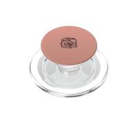 Simpatico drago addormentato sui libri | Fantasy Reader | rosa chiaro PopSockets PopGrip per MagSafe