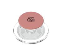 Simpatico drago addormentato sui libri | Fantasy Reader | rosa chiaro PopSockets PopGrip per MagSafe