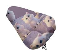 Simpatico e adorabile coprisedile per bicicletta a forma di gatto, con coulisse, impermeabile, protegge dal sole e dalla polvere, unisex, per mountain bike
