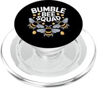 Simpatico e divertente Bumblebee Squad Bumble Bee Running Bumble Bees PopSockets PopGrip per MagSafe