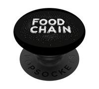 Simpatico emblema catena alimentare per gli amanti della sopravvivenza e della caccia PopSockets PopGrip Adesivo
