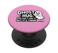 Simpatico fantasma abbraccio sarcastico divertente abbracciare PopSockets PopGrip Adesivo