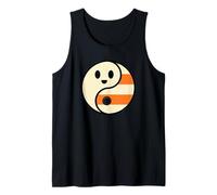 Simpatico Fantasma Yin Yang Halloween Candy Corn Balance Design Canotta