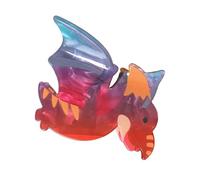 Simpatico fermaglio per capelli in acrilico divertente dinosauri clip per capelli clip per capelli grandi clip per capelli antiscivolo forte tenuta accessori per capelli carino dinosauro accessorio