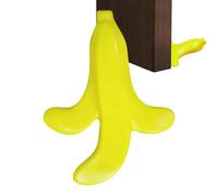 Simpatico fermaporta a forma di buccia di banana, antiscivolo, ammortizzante, silenzioso, per cucina, pavimento, parete, posto di lavoro, bagno, lavanderia, patio, armadio, garage, hotel, camera da