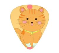 Simpatico gattino cartone animato plettri resistenti all'usura per chitarra, basso, chitarra elettrica, ukulele, sottili, medi, pesanti, plettri per chitarra da 12 pezzi