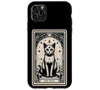 Simpatico gatto come il diavolo XV Tarocchi Arcani Maggiore Divertente Custodia per iPhone 11 Pro Max
