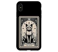 Simpatico gatto come il diavolo XV Tarocchi Arcani Maggiore Divertente Custodia per iPhone XS Max