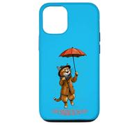 Simpatico gatto con ombrello - I LOVE CANTARE IN THE RAIN 1 Custodia per iPhone 12/12 Pro