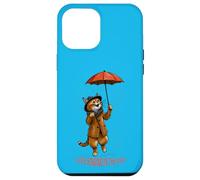 Simpatico gatto con ombrello - I LOVE CANTARE IN THE RAIN 1 Custodia per iPhone 12 Pro Max