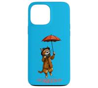 Simpatico gatto con ombrello - I LOVE CANTARE IN THE RAIN 1 Custodia per iPhone 13 Pro Max