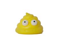 Simpatico giocattolo per spremere la caca, regalo stress, giocattolo sensoriale per alleviare lo stress in forma di stomaco, giocattolo per combattimento, regalo per feste (3 pezzi (giallo), M)