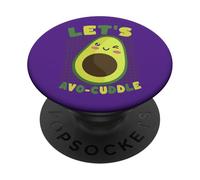 Simpatico gioco di parole Let's Avocado Cuddle PopSockets PopGrip Adesivo