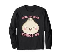 Simpatico gnocco Qui per ravvivare Le Cose Gioco di Parole Maglia a Manica