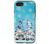 Simpatico gnomo invernale - divertente pupazzo di neve decorazione con fiocchi di neve Custodia per iPhone SE (2020) / 7/8