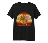 Simpatico Gobble Gobble Turkey Pilgrim Thanksgiving Tacchino Maglietta Premium