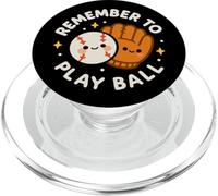Simpatico guanto da baseball "Remember to Play Ball" PopSockets PopGrip per MagSafe