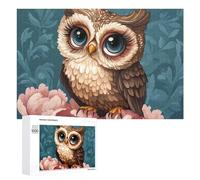 Simpatico gufo puzzle per adulti attività familiari giochi decorazione casa puzzle 1000 PCS