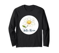 Simpatico Hello Bloom per Divertenti Margherite Maglia a Manica