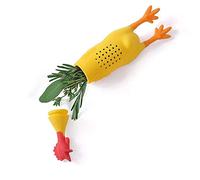 Simpatico Infusore del silicone della gallina di pollo del silicone sveglio per la scatola del condimento del condimento del condimento del tè delle erbe che ha riutilizzabile durevole