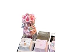 Simpatico keycap carosello, fai da te personalità tastiera fatto a mano Keycap parte inferiore di ricambio, keycap per interruttore asse trasversale, bei keycap personalizzati per switch Cherry MX