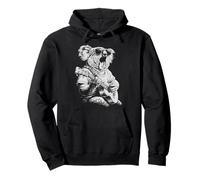 Simpatico Koala con Occhiali da Sole Animale Chitarrista Felpa con Cappuccio