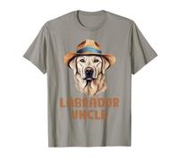 Simpatico Labrador Zio Amanti Cane Regalo Divertente Cucciolo Proprietario Lab Maglietta