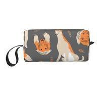 Simpatico levriero afgano, Borsa per il trucco Borsa per cosmetici Borsa da toilette da viaggio portatile Borsa per trucco Organizer