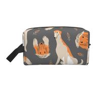 Simpatico levriero afgano, Borsa per il trucco Borsa per cosmetici Borsa da viaggio portatile da viaggio Borsa per trucco Organizer