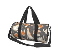 Simpatico levriero afgano, Borsone da viaggio di grande capacità Borsa rotonda Borsa da viaggio sportiva Borsa da viaggio Borsa da fitness