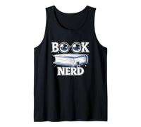 Simpatico Libro Nerd Tipografia Minimalista Bookworm Fan Canotta
