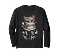 Simpatico libro per gatti su come addestrare il tuo amante Maglia a Manica