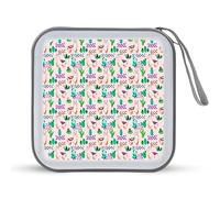 Simpatico Llama Cactus Modello Divertente CD Holder 40 Capacità DVD Caso Disco Protettivo Storage Organizer Bag per Auto Casa Viaggio