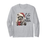 Simpatico ma Selvaggio Procione Natale Tazza Divertente Holiday Animal Maglia a Manica