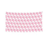 Simpatico maiale stampa 1'Pack Banner segno per Halloween, decorazione da appendere per interni ed esterni, resistente ai raggi UV con fori in metallo