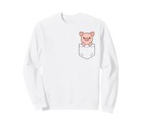 Simpatico Maialino Tascabile con Maialino Felpa